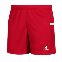 adidas Team 19 Damen Sport-Shorts mit Climacool-Technologie Trainings-Hose DX7296 Rot