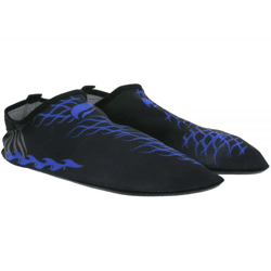 airjoy Neopren-Bade-Schuhe mit herausnehmbarer Innensohle Wasser-Schuhe mit farblichen Highlights 7654618 Schwarz/Blau