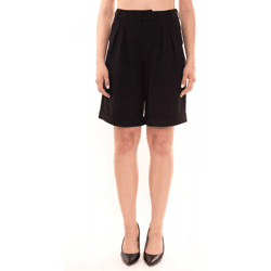 AjC Damen Anzug-Shorts elegante kurze Hose Mode-Bermuda 73405624 Schwarz