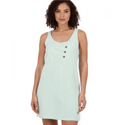ALIFE AND KICKIN CamyAK B Damen Mini-Kleid Baumwoll-Kleid mit Punkten Sommer-Kleid 54009000 Aqua-Blau