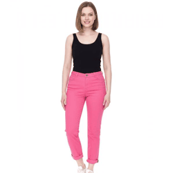 Alife and Kickin Damen Baumwoll-Hose im 5-Pocket-Style Denim-Hose 51977322 Pink