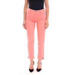 Alife and Kickin Damen Baumwoll-Hose im 5-Pocket-Style Denim-Hose 60671419 Rosa