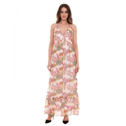 Aniston CASUAL Women's Maxi Dress with All-Over Print Summer Dress 46746028 Multicolored