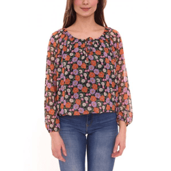 Aniston CASUAL Women's Summer Blouse with All-Over Floral Print, Lightweight Pull-Over Blouse 85979832 Multicolor