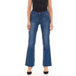 ARIZONA Bootcut Jeans: Stylish Women's Denim Pants with Contrast Stitching 26423438 Blue
