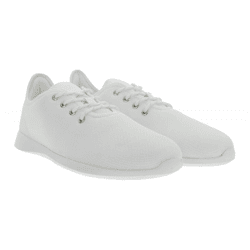 atmungsaktive GROUNDIES Barfußschuhe Balance 2.0 Herren Low-Top Sneaker mit TrueSense Sohle Schnür-Schuhe GND-230259-02 Weiß
