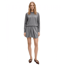 ausgestellter Damen Mini-Rock Punto di Roma Business-Rock 914452 Grau