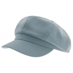 Baker-Boy-Mütze Ballon-Mütze Kopfbedeckung Sommer-Cap Schirm-Mütze 4606M K248137 Grau
