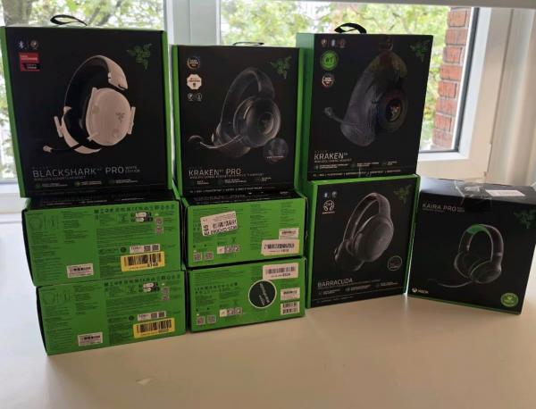 Batch Razer Gaming Headsets (Gebraucht) – BlackShark Kraken Barracuda