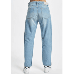 Comfortable 2Y Premium Women's Jeans with Zipper Pockets, Cotton, Blue