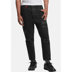 Comfortable 2Y Premium Men's Denim Jeans with Cotton, Black