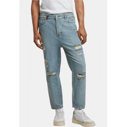 Comfortable 2Y Premium Men's Slim-Fit Denim Jeans with Cotton, Blue
