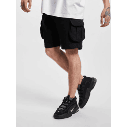 bequeme 2Y Studios Herren Shorts Taschen 350 g/m² mit Baumwolle Schwarz