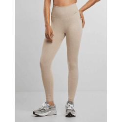bequeme aim'n Damen Leggings Stretch-Hose Yoga Fitness-Hose Beige