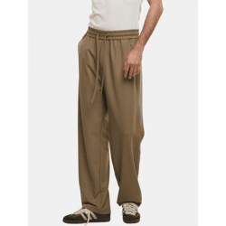bequeme Another Cotton Lab Herren Jogginghose Stretch Beige