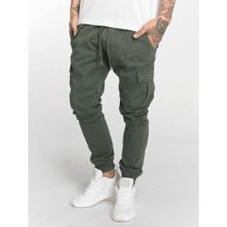 bequeme DEF Herren Jeans 260 g/m² mit Baumwolle Khaki