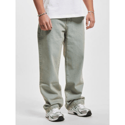 bequeme DEF Herren Jeans Reißverschluss Taschen mit Baumwolle Blau