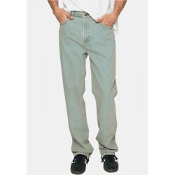 bequeme DEF Herren Jeans Straight Fit Taschen gesteppt mit Baumwolle Blau