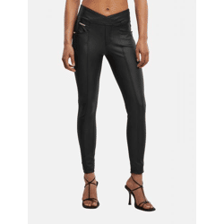 bequeme Freddy Damen Jeans Skinny Fit Schwarz
