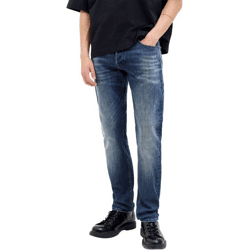 Comfortable Jack & Jones Men's Stretch Jeans with Cotton, Blue