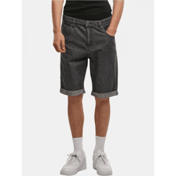 bequeme Just Rhyse Herren Shorts Denim mit Baumwolle Anthrazit