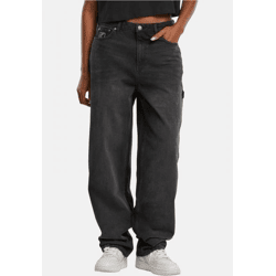 bequeme Karl Kani Damen Jeans mit Baumwolle Schwarz