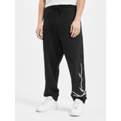 bequeme Karl Kani Herren Hose 350 g/m² mit Baumwolle Schwarz