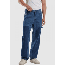 bequeme Karl Kani Herren Jeans mit Baumwolle Blau