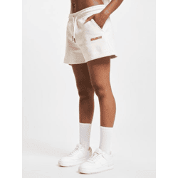 bequeme Rocawear Damen Shorts Kordelzug Taschen mit Baumwolle Weiß