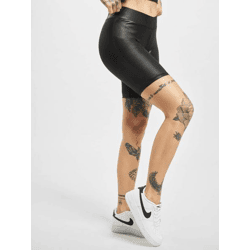 bequeme Urban Classics Damen Shorts Stretch 180 g/m² Schwarz