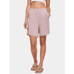 bequeme Urban Classics Damen Shorts Taschen 200 g/m² Alt-Rosa