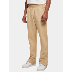bequeme URBAN CLASSICS Herren Hose Kordelzug Taschen 470 g/m² mit Baumwolle Beige