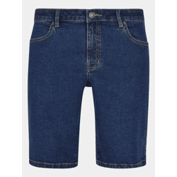 bequeme Urban Classics Herren Jeans Stretch Reißverschluss Taschen mit Baumwolle Blau