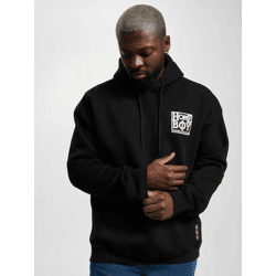 Comfortable Homeboy Men's Hoodie, 600 g/m², with Cotton, Black