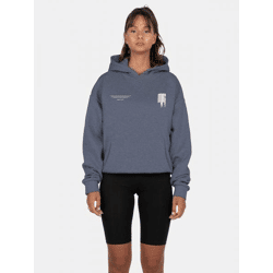 bequemer MJ GONZALES Damen Hoodie Oversize 460 g/m² mit Baumwolle Blau