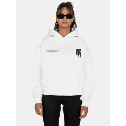 bequemer MJ Gonzales Damen Hoodie Oversize 460 g/m² mit Baumwolle Weiß