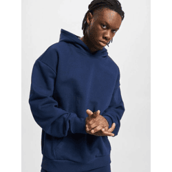 bequemer URBAN CLASSICS Herren Hoodie 460 g/m² mit Baumwolle Blau