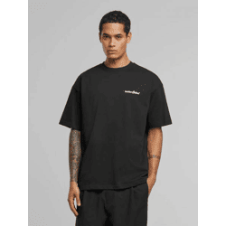 bequemes Another Cotton Lab Herren T-Shirt mit Baumwolle Schwarz