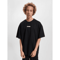 bequemes Dangerous DNGRS Herren T-Shirt Oversize mit Baumwolle Schwarz