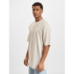 bequemes DEF Herren T-Shirt mit Baumwolle Beige