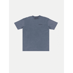 Comfortable Dropsize Men's T-Shirt in Blue Cotton