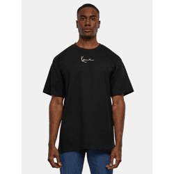 bequemes Karl Kani Herren T-Shirt 240 g/m² mit Baumwolle Schwarz