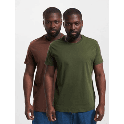 bequemes LEVI´S Herren T-Shirt Slim Fit mit Baumwolle Braun/Grün