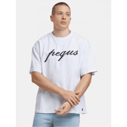 bequemes PEQUS Herren T-Shirt mit Baumwolle Weiß