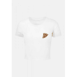 bequemes POD Damen T-Shirt Stretch 180 g/m² mit Baumwolle Weiß