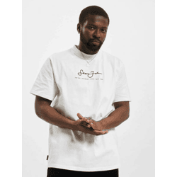 bequemes Sean John Herren T-Shirt 250 g/m² mit Baumwolle Weiß