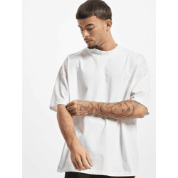 bequemes URBAN CLASSICS Herren T-Shirt Oversize 220 g/m² mit Baumwolle Weiß