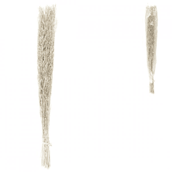 Bündel getrocknetes Sarasgras weiß 110 cm
