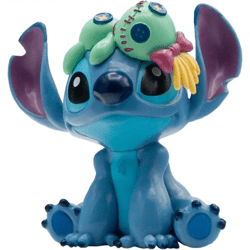 Bullyland 12589 - Disney Stitch - Stitch mit Schrulle Spielfigur - 5 cm