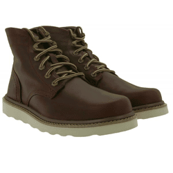 CATERPILLAR Chronicle Herren Echtleder-Schuhe Winter-Schuhe Schnür-Schuhe Herbst-Boots  P724972 Braun